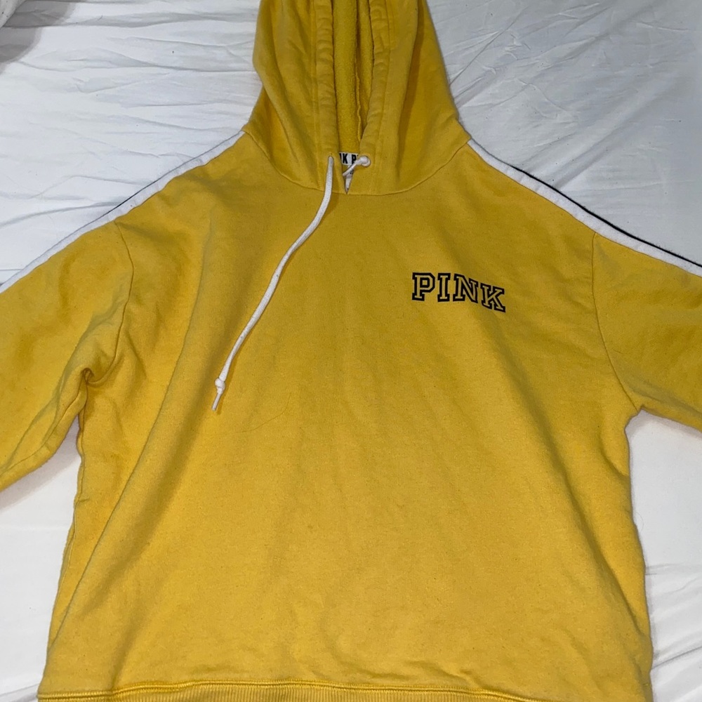 Yellow “PINK” Sweatshirt